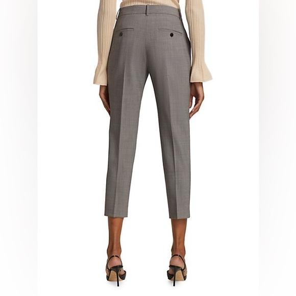 Theory Treeca 2 Geo Classic Cropped Trousers - Picture 10 of 10